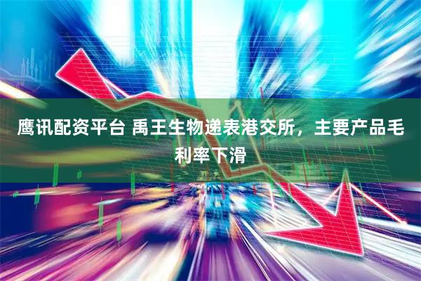 鹰讯配资平台 禹王生物递表港交所，主要产品毛利率下滑